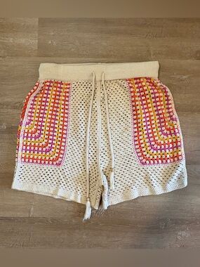 House of Harlow 1960 Women’s Crochet Shorts
